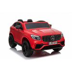 Elektrické autíčko Mercedes GLC 63S - nelakované - červené